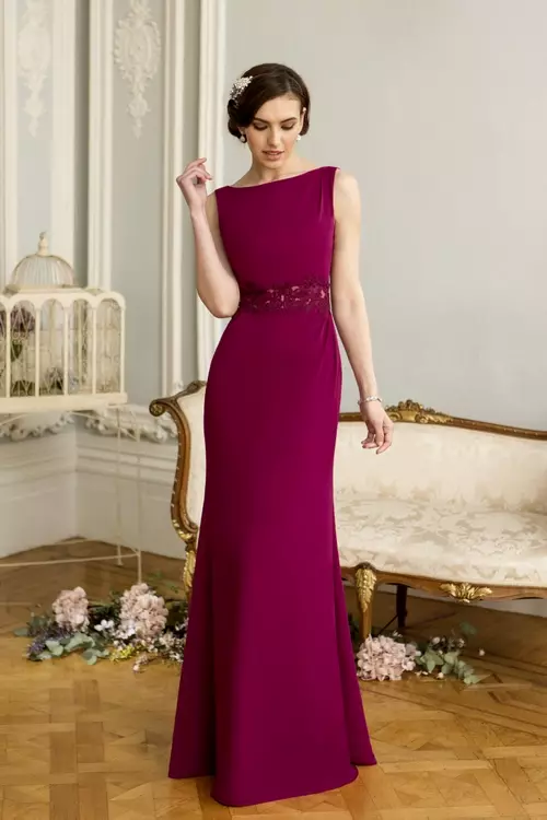 Berry pink bridesmaid outlet dresses